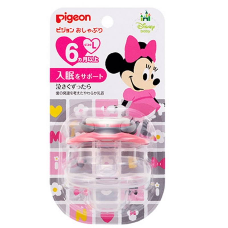 Pigeon Calming Soother L Size Minnie (PG-13359)