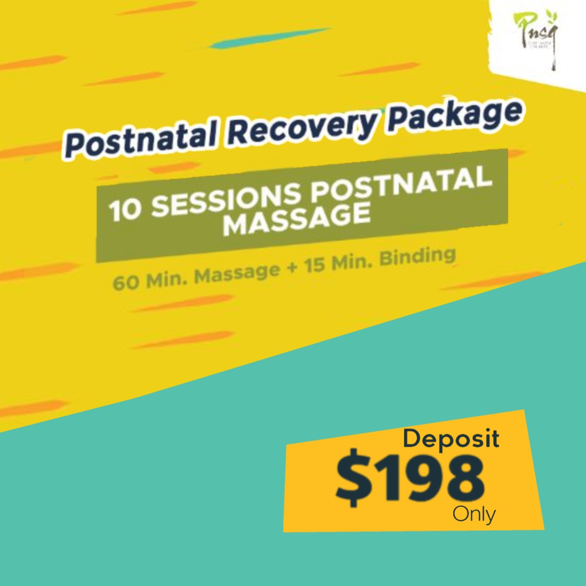 Postnatal Massage Singapore 10 Sessions Postnatal Massage **DEPOSIT FIRST**