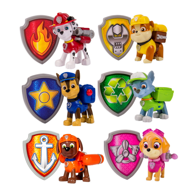 Paw Patrol Action Pack Pup & Badge with Transformations - Assorted