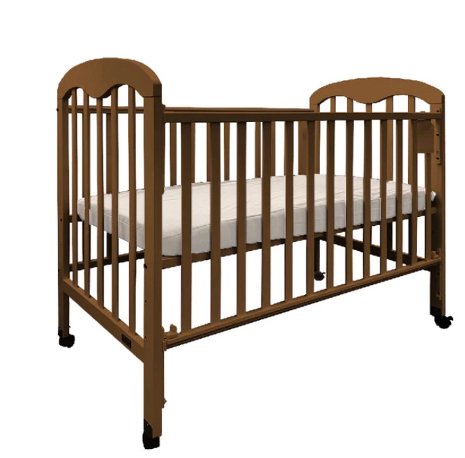 Picket & Rail 6-in-1 Solid Wood Convertible Baby Cot with Drop Side Gate 823 (120x60cm)