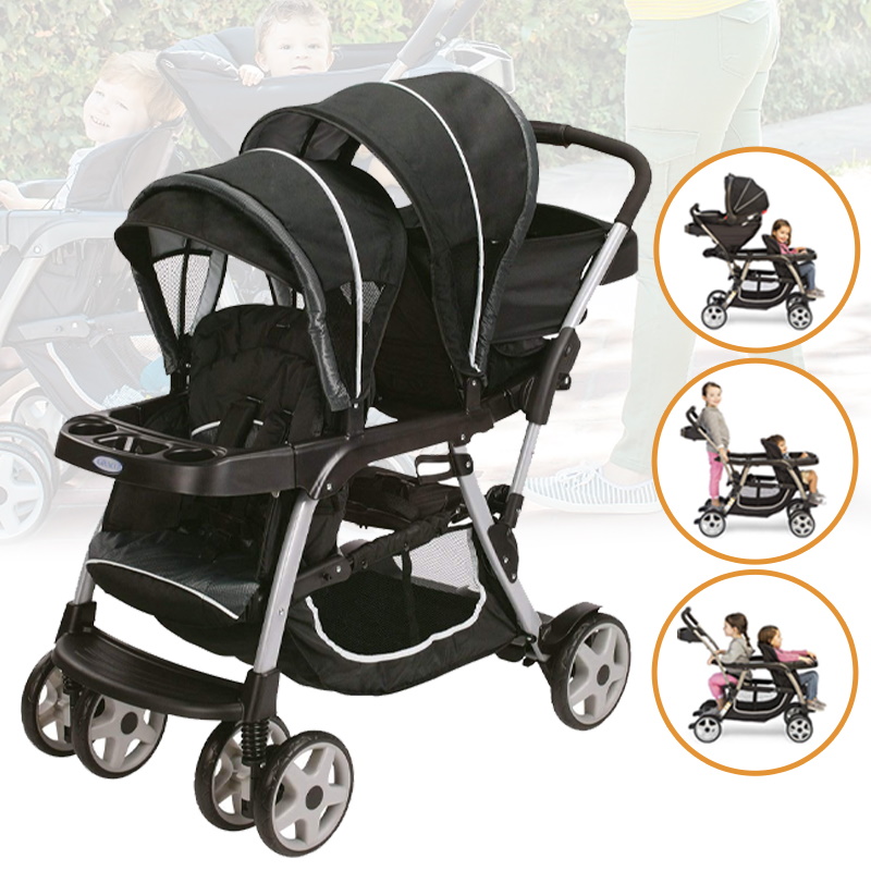 graco ready2grow double stroller