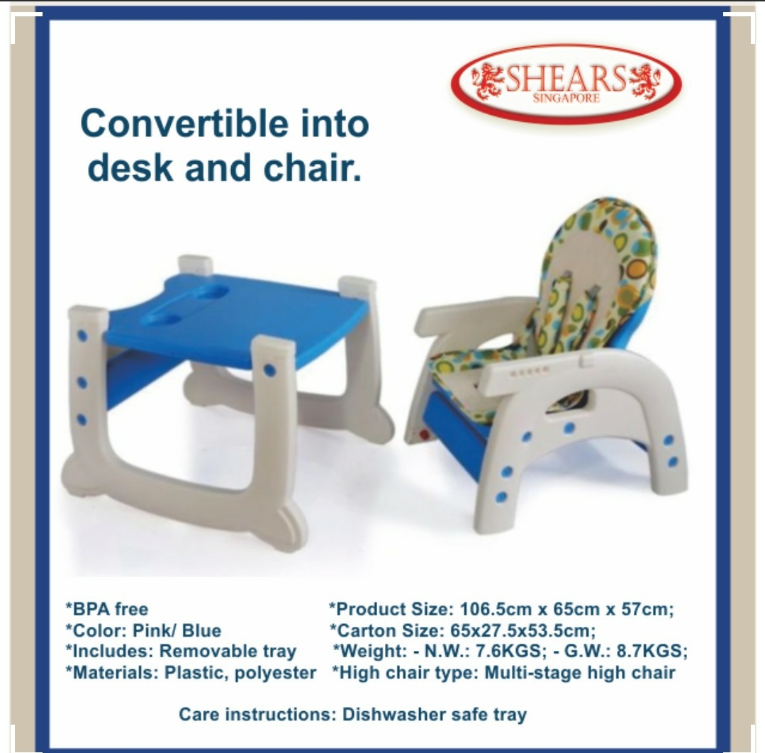 Shears Deluxe Baby High Chair