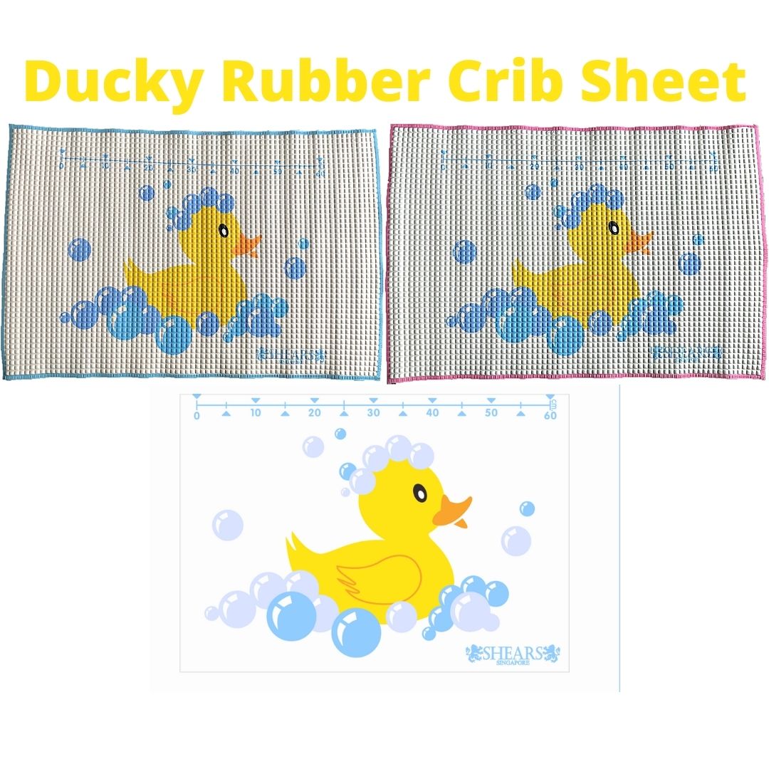 rubber crib sheet