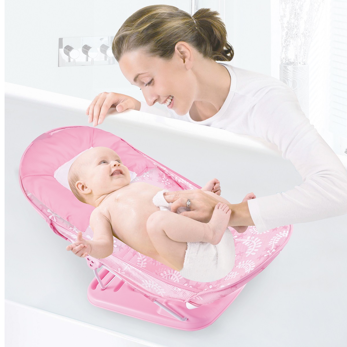 (Coming Soon) Shears Baby Bath Seat Deluxe SBS8839 Pink