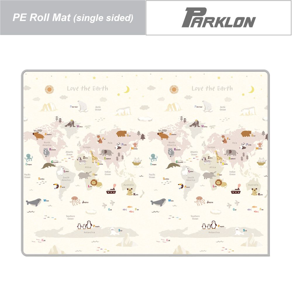 Parklon Single Sided PE Roll Mat Love The Nature (15mm Thick)