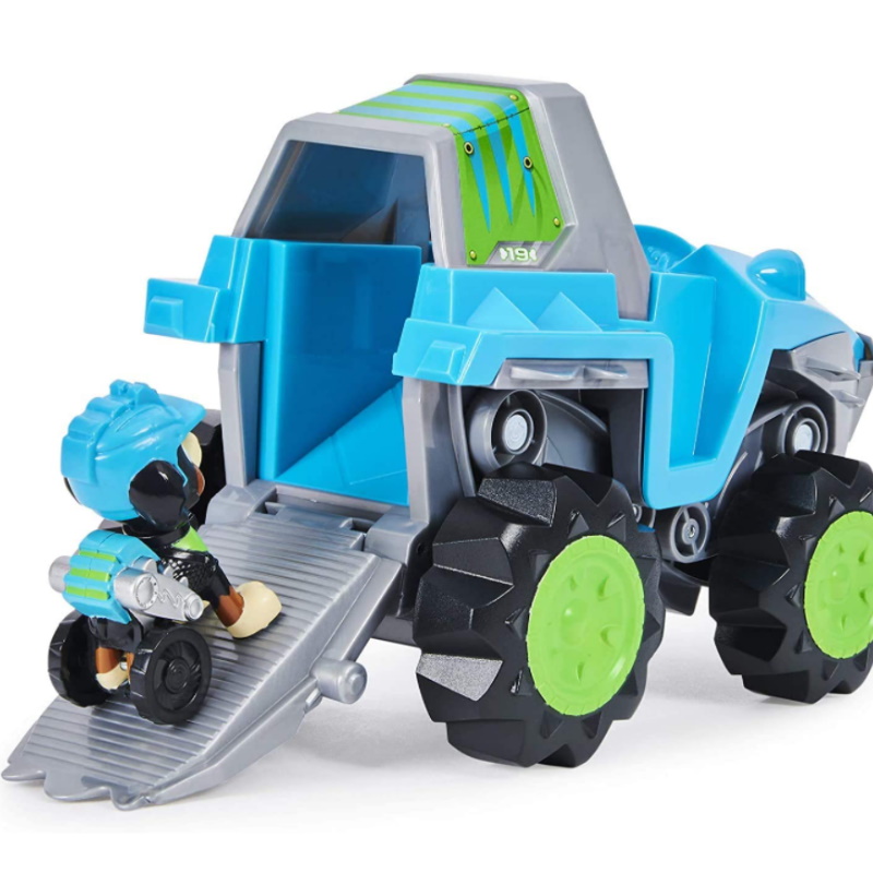 Paw Patrol Dino Headquarters - Rex Feat Vehicle Toy