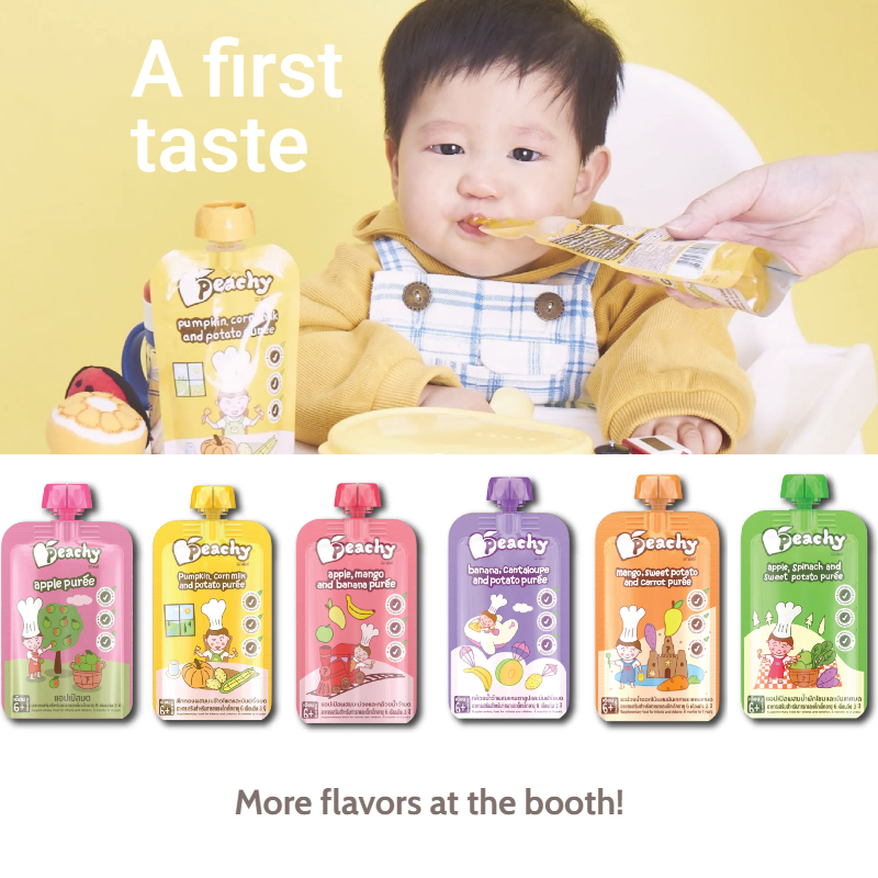 Peachy Puree Bundle of 3 - Assorted Flavors *Choose at Booth