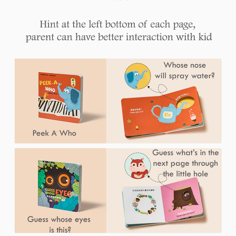 Babycare Peek A Flap Book (4 Sets)