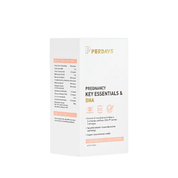 Perdays Pregnancy Key Essentials & DHA 60 Capsules