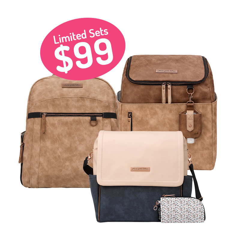Petunia Pickle Boxy Backpack / Tempo/ 2in1 Provisions Backpack Diaper Bags (Exclusive!) - First 20 sets at $99!
