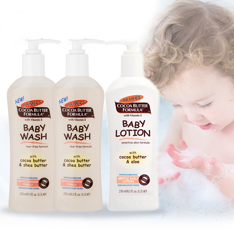 Palmer's Baby Care Bundle (2 Baby Wash 250ml + Baby Lotion 250ml)