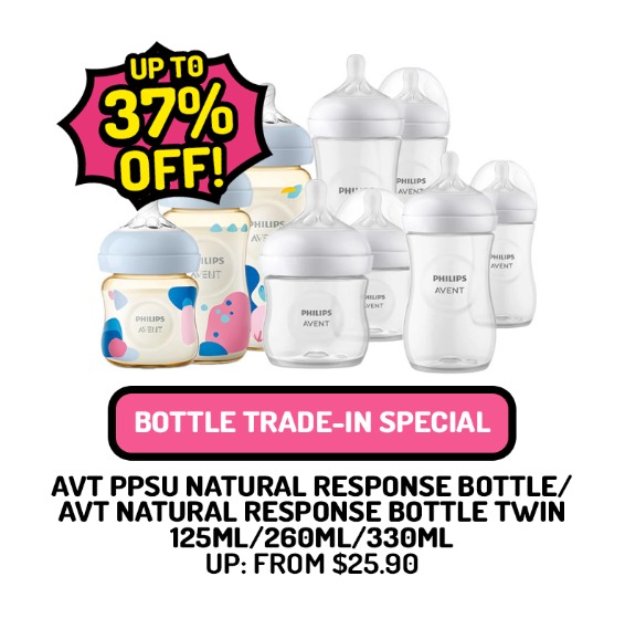 (Bottle Trade-In) Philips Avent Selected Bottles Up to 37% OFF