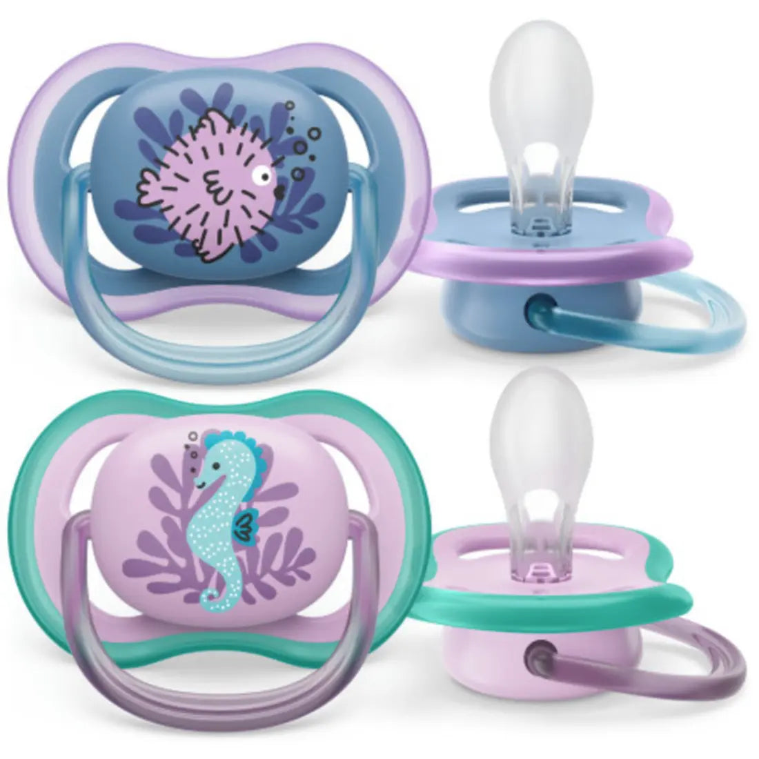 Philips Avent Soother Ultra Air 0-6M/6-18M (SCF085/58-61)