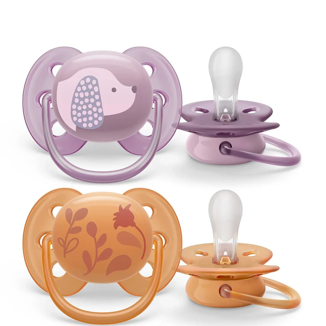 Philips Avent Soother Ultra Soft 0-6M/6-18M (SCF091/07/09/15/18)