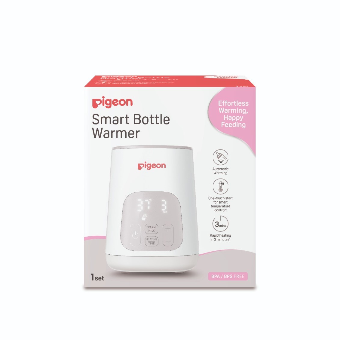 Pigeon Smart Bottle Warmer - G Plug (PG-80115-1)