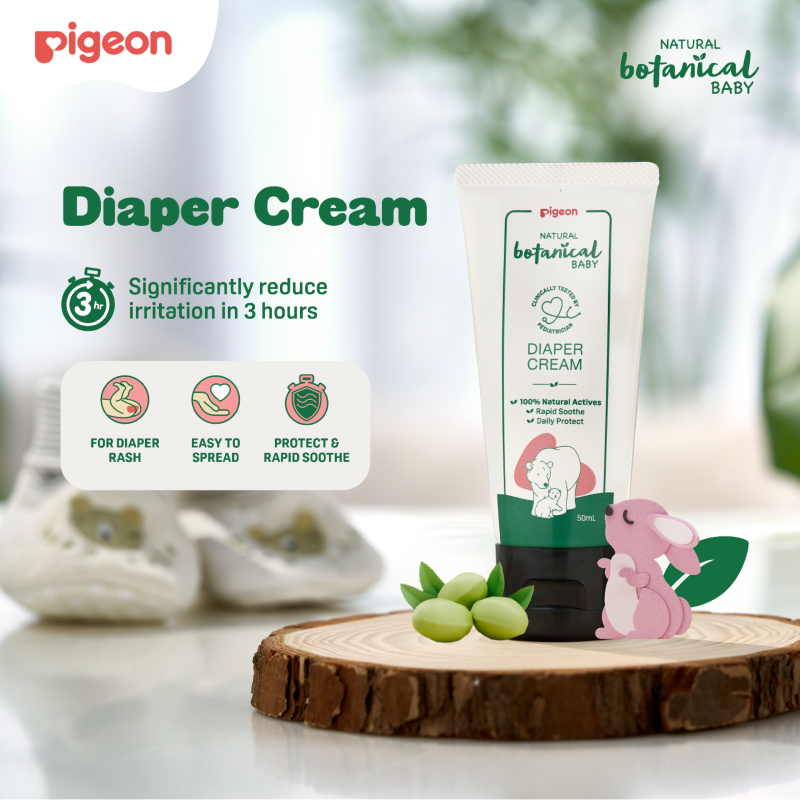 Pigeon Natural Botanical Baby Diaper Cream 50ml (PG-80059)