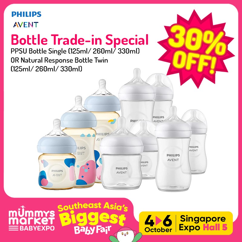 (Bottle Trade-In) Philips Avent 125ml PPSU Bottle (Single Pack) SCF581/10