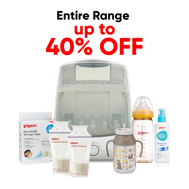 Pigeon Entire Range Up to 40% Off!