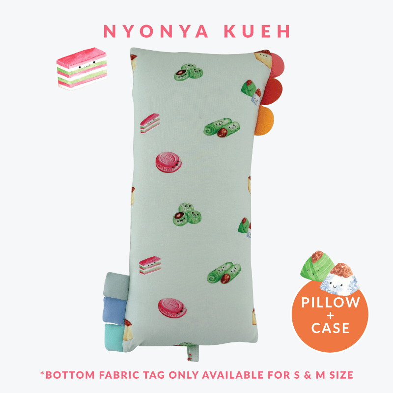 Happyrei Lil' Snuggles Pillow + Case - Nyonya Kueh