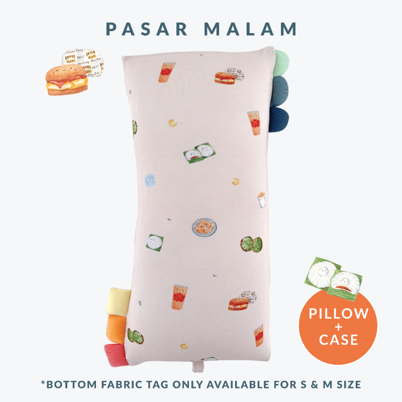 Happyrei Lil' Snuggles Pillow + Case - Pasar Malam