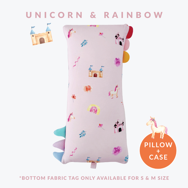 Happyrei Lil' Snuggles Pillow + Case - Unicorn