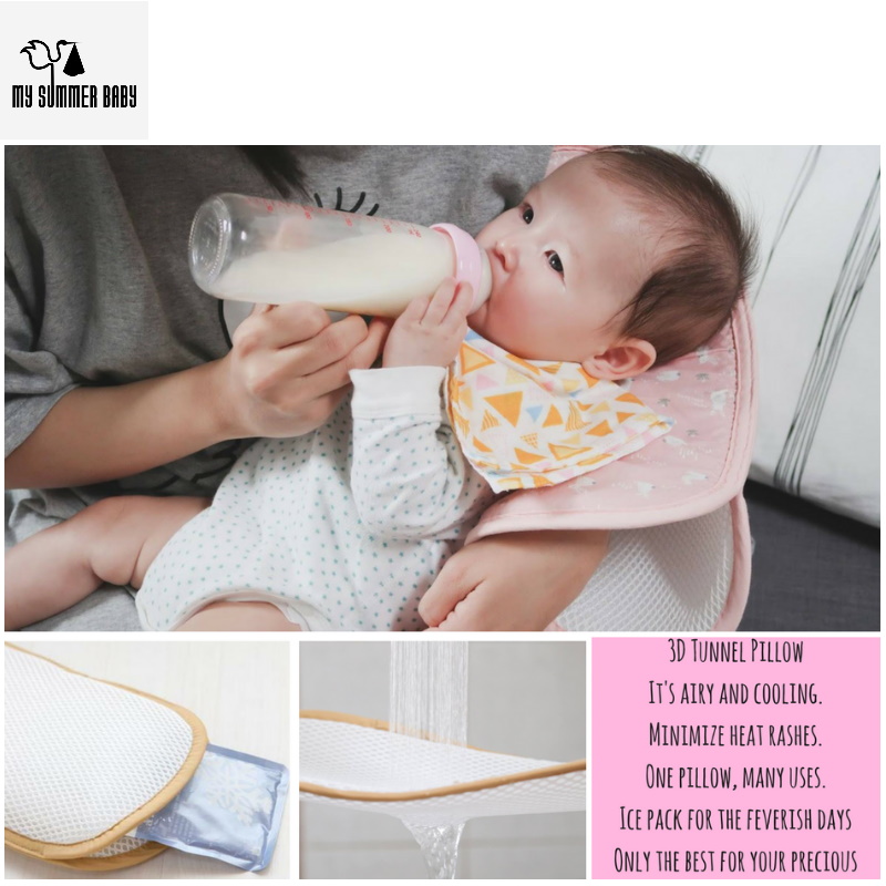 baby-fair SINBII 3D Tunnel Pillow (100% Cotton surface) B