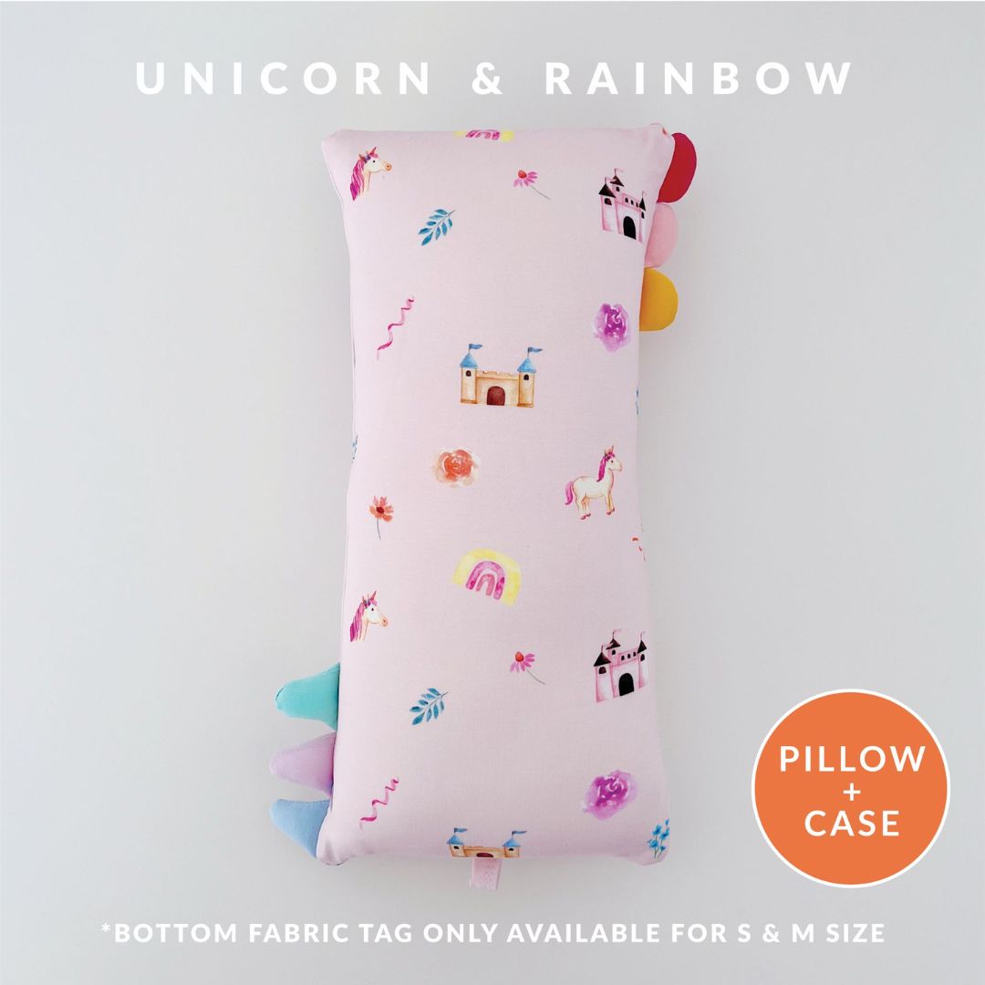Happyrei Lil' Snuggles Pillow + Case - Unicorn