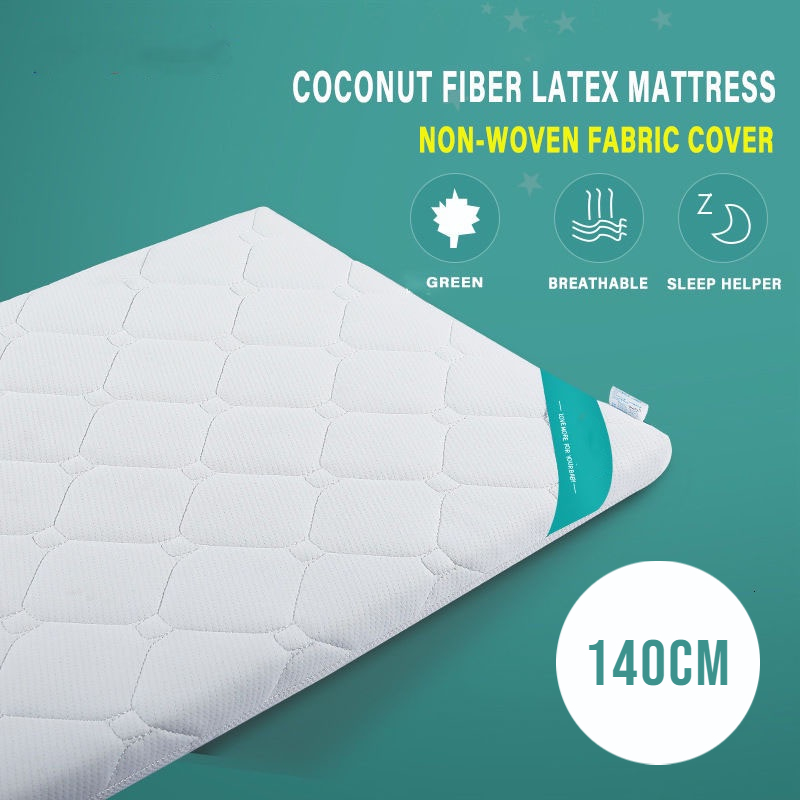 Momobebe 140cm Baby Playard Cot Cribs mattress Coconut Fibre Latex durable Fast-Dry Detachable