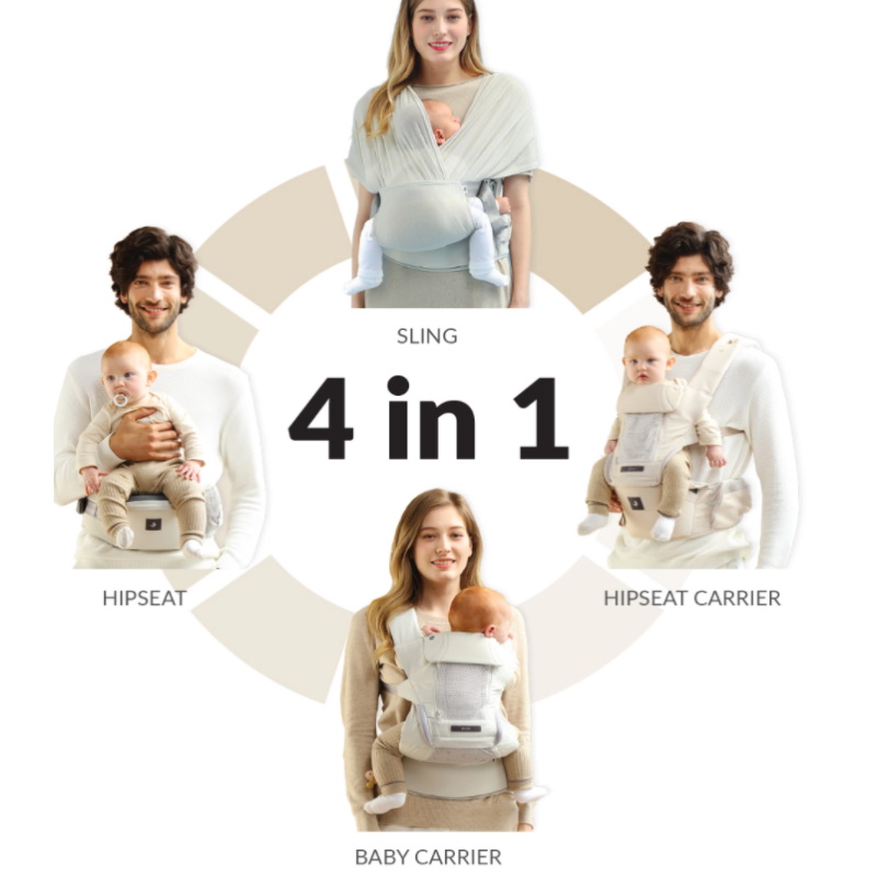 Pognae MAX 4-in-1 Baby Carrier