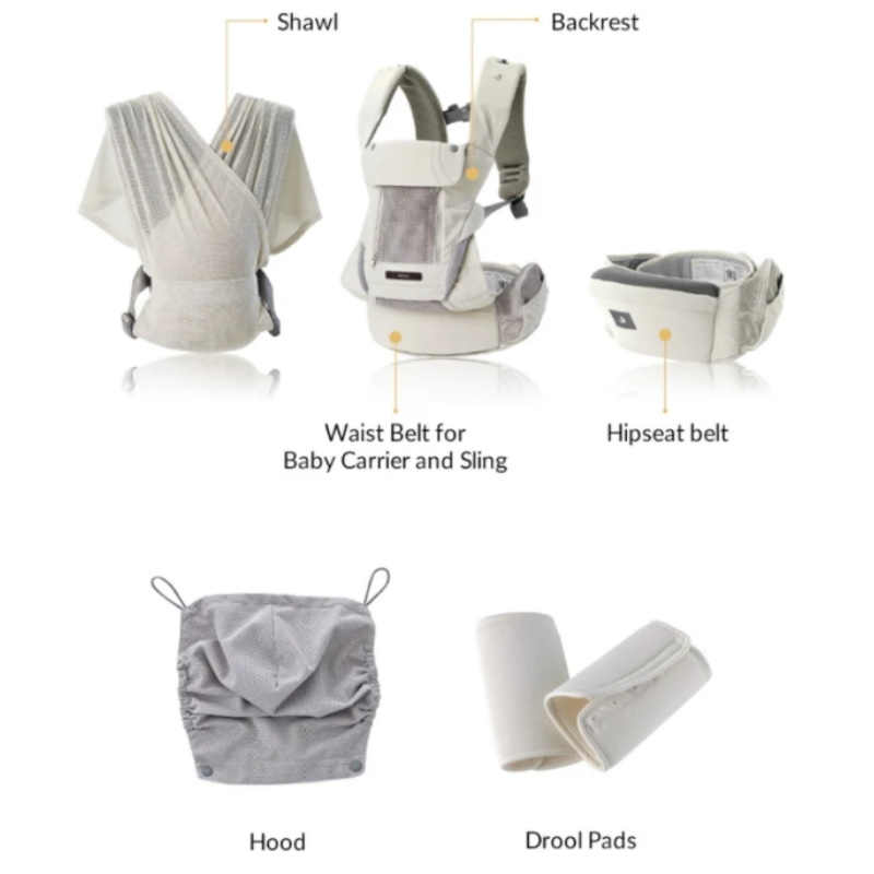 Pognae MAX 4-in-1 Baby Carrier
