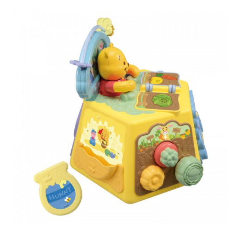 Tomy Disney First English Series Pooh Finger Play Box with Picture Book