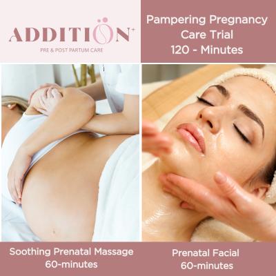 ADDITION+ Pre Post Partum Care 6 Sessions Pampering Pregnancy Care