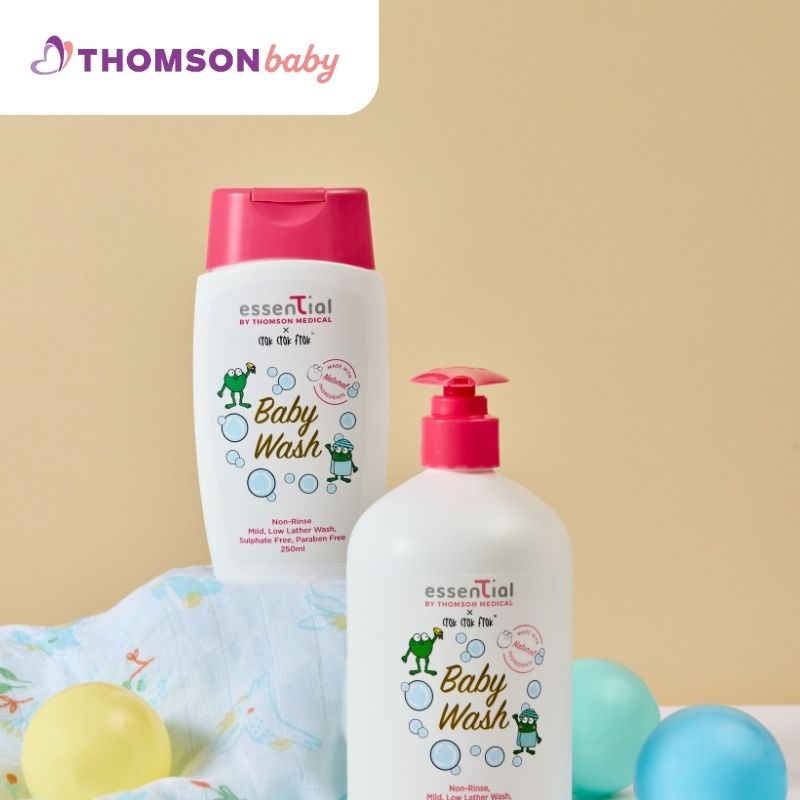 (Bundles Available) Essential By Thomson Medical X Crok Crok Frok Non-Rinse Baby Wash - 250ml