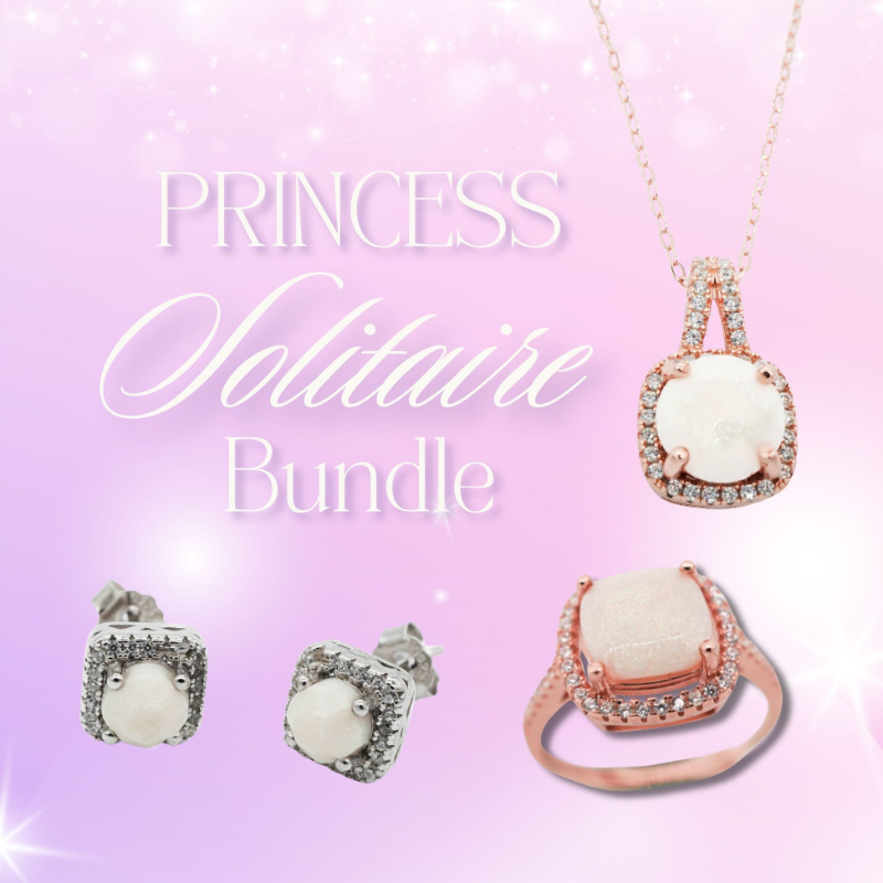 Latche Solitaire Breastmilk Bundle (Heart / Princess / Halo)