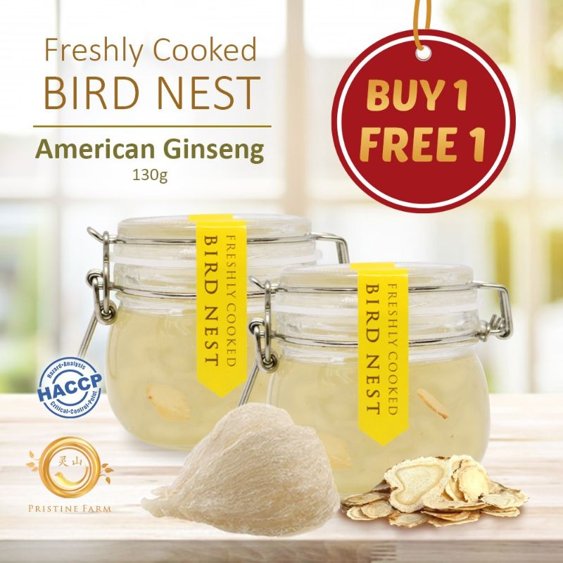 Pristine Farm Freshly Cooked Bird Nest - Receive Warm (Buy 1 Free 1)