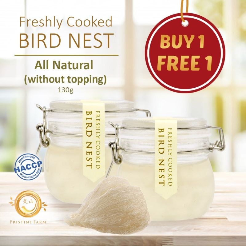 [BUY 1 FREE 1] Pristine Farm Freshly Cooked Bird Nest★Receive Warm [FREE DELIVERY]
