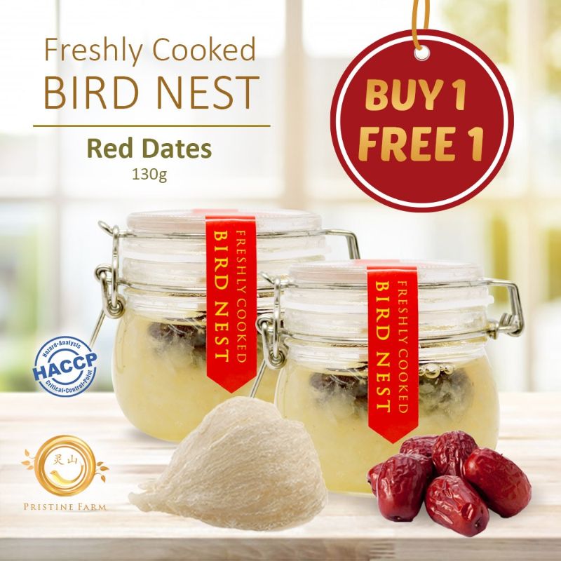 Pristine Farm Freshly Cooked Bird Nest - Receive Warm (Buy 1 Free 1)