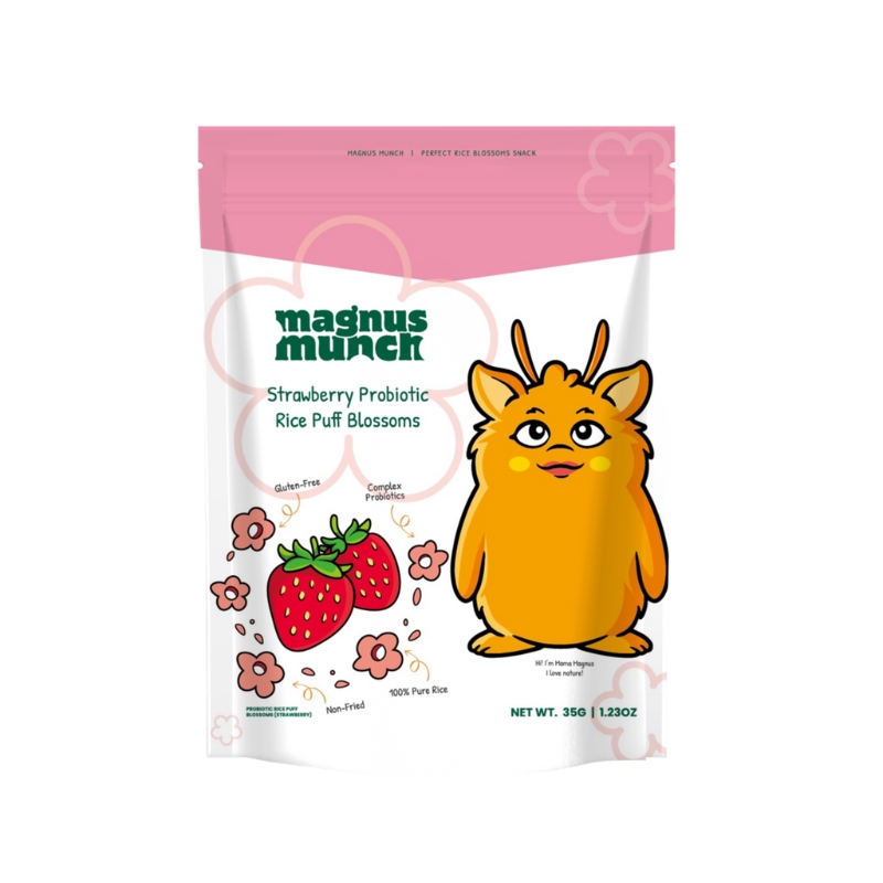 Magnus Munch Probiotic Rice Puff Blossoms