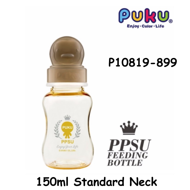 Puku PPSU Feeding Bottles 150ml Standard Neck (P10819_899)