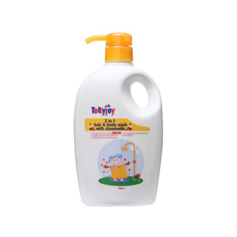 baby-fair Tollyjoy 2-In-1 Hair and Body Wash Camomile 750ml 