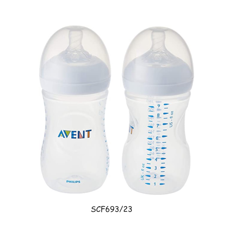 Philips Avent 260ml Natural Bottle Twin Pack (SCF693/23)