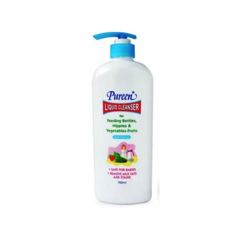 baby-fair Pureen Liquid Cleanser Mint 750ml (Bundle of 3)