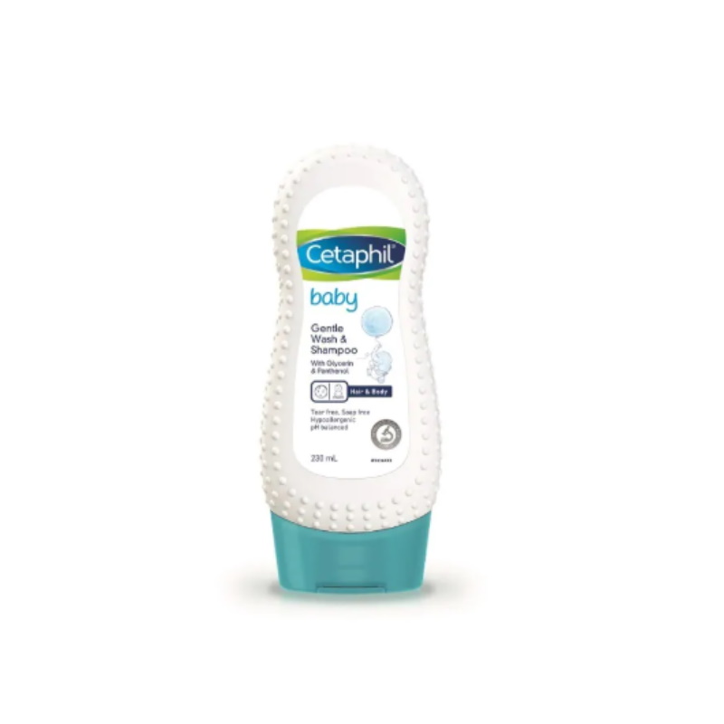 Cetaphil Baby Gentle Wash And Shampoo With Glycerin And Panthenol 230ml