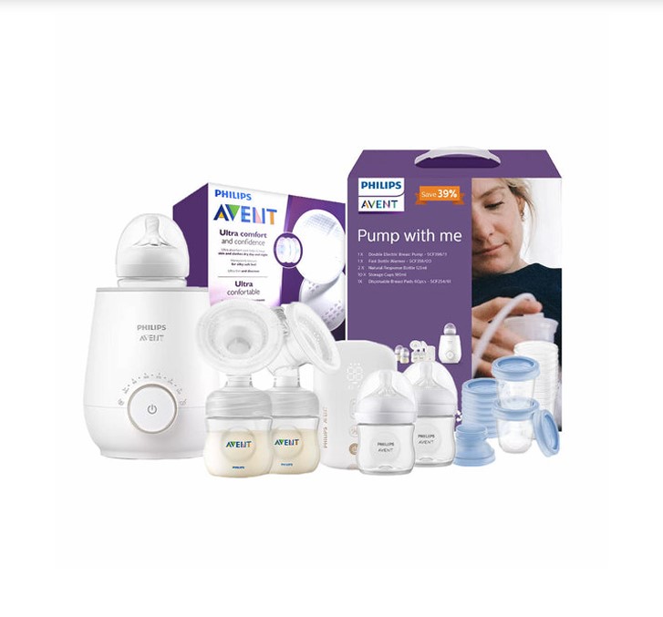 Philips Avent Pump With Me Bundle + FREE GIFT