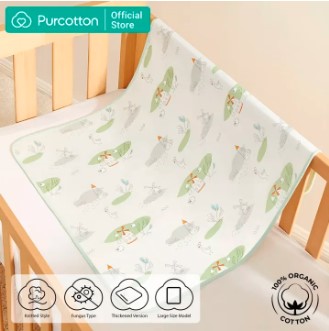 Purcotton Baby Cotton Waterproof Pad 90cm x 70cm