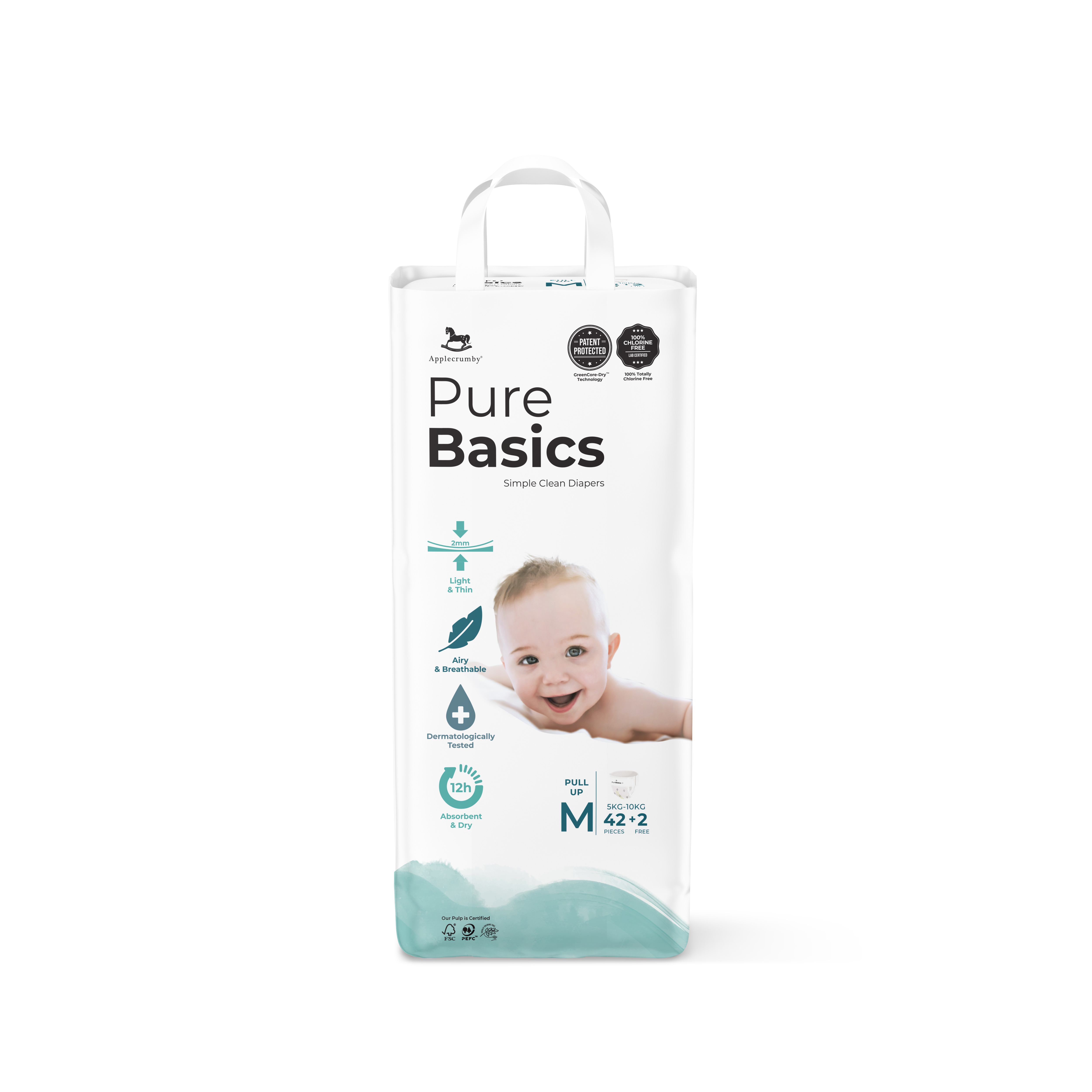 Applecrumby PureBasics Pull Up Diaper