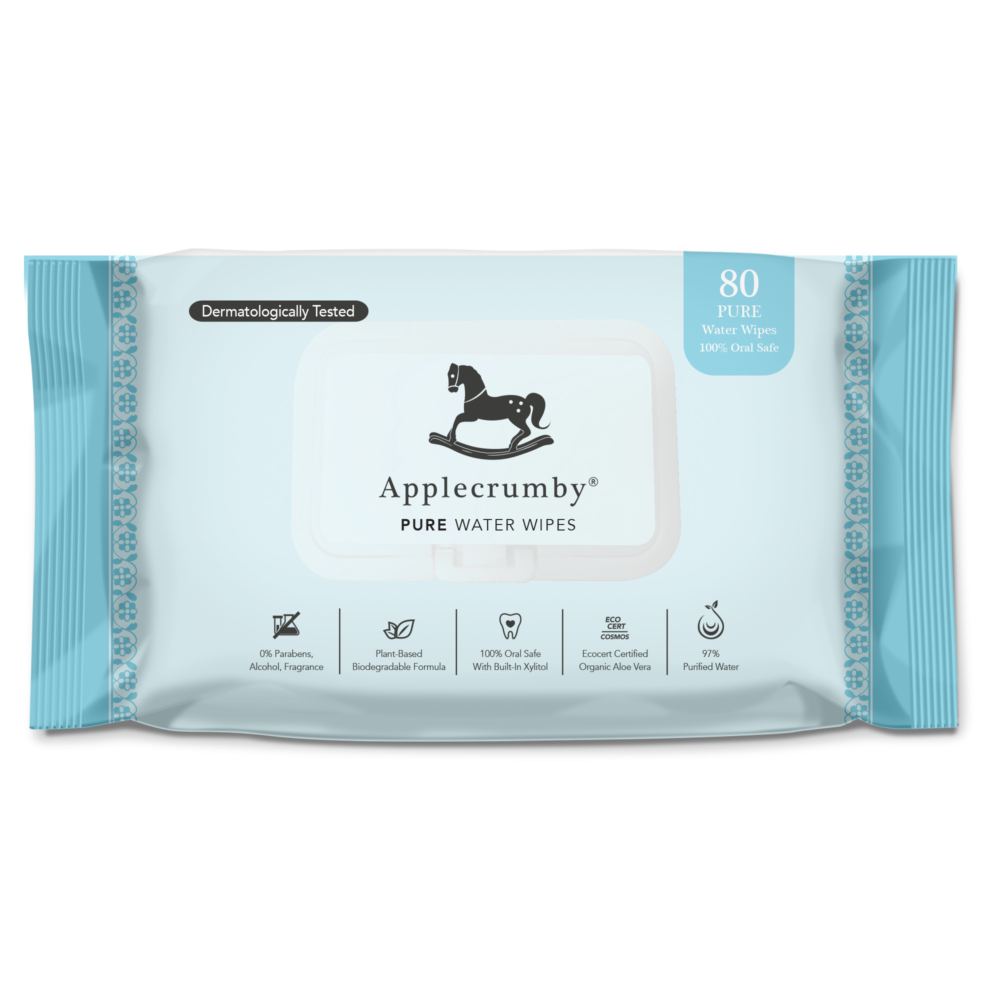 Applecrumby Pure Water Wipes