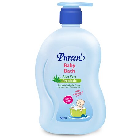 Pureen Baby Bath with Aloe Vera Prebiotic 700ml