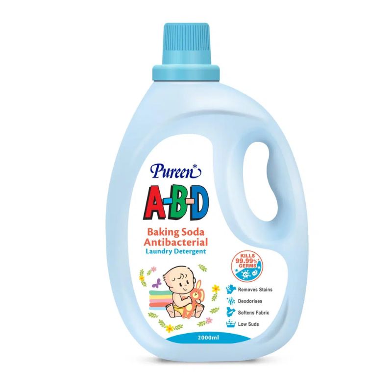 Pureen A-B-D Liquid Detergent 2 Litre with Baking Soda