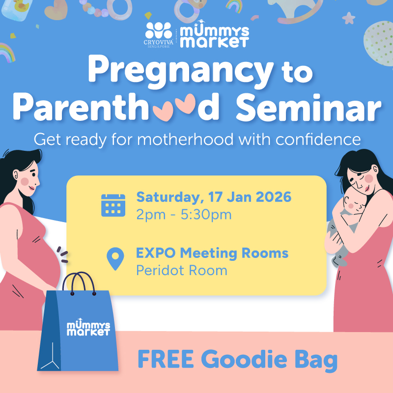 Mummys Market Pregnancy to Parenthood Seminar Ticket + $150 worth Goodie Bag